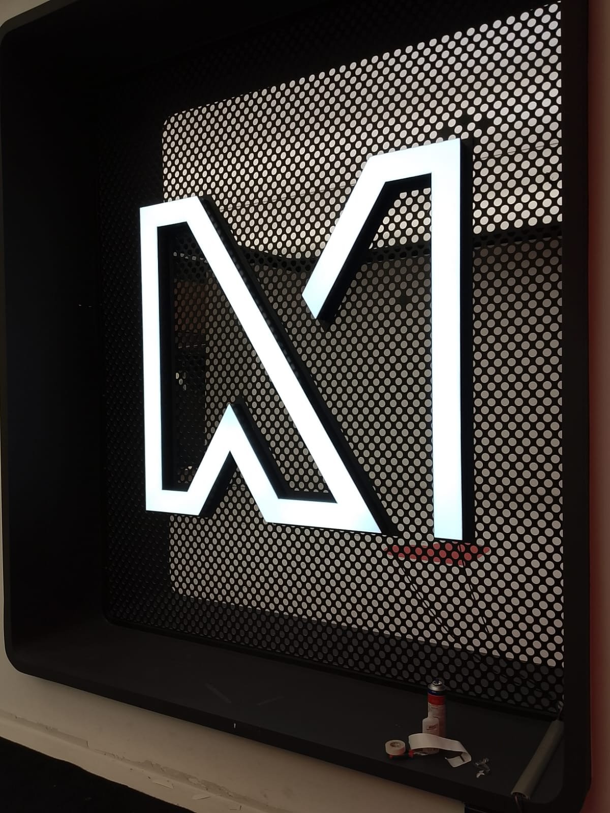 Illuminated Shop Sign